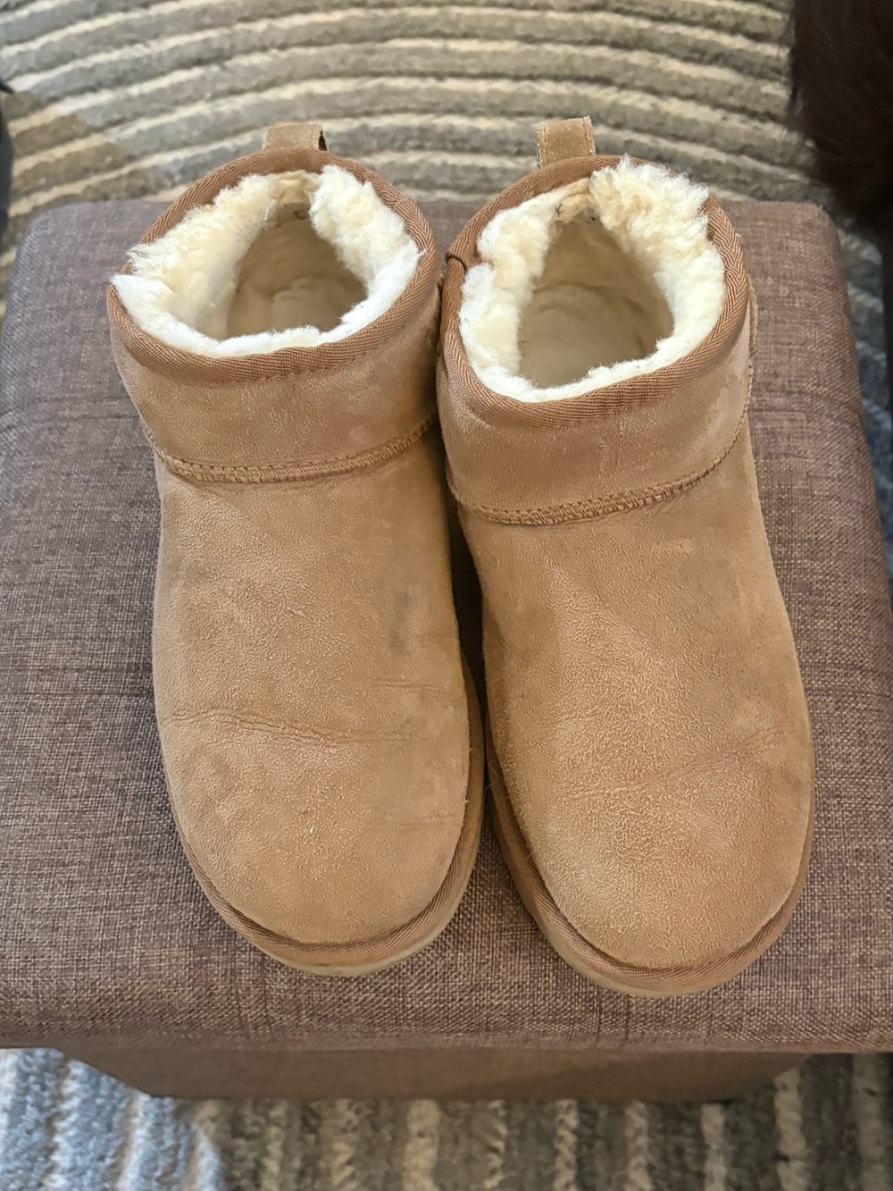 Women’s Ugg ankle boots - chestnut
